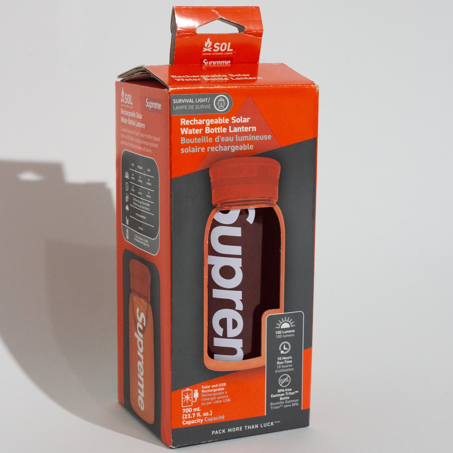 Garrafa Luminária Supreme