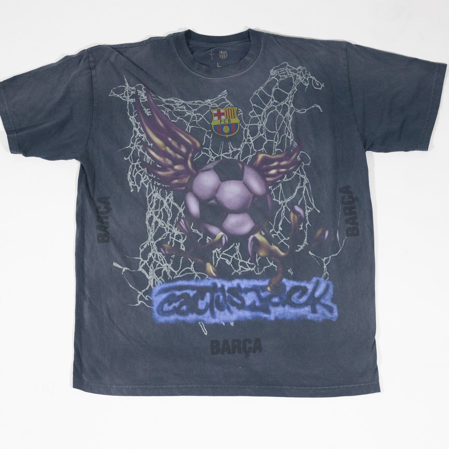 Camiseta Cactus Jack x Nike x FCB Spay Logo