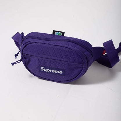 Pochete Waist Bag Supreme Roxa