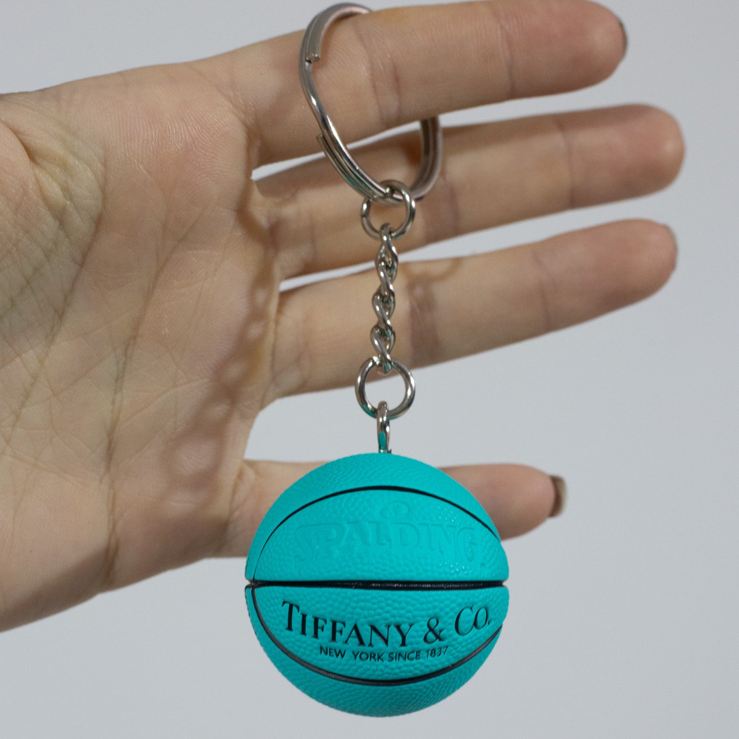 Chaveiro Basket Spalding x Tiffany & Co