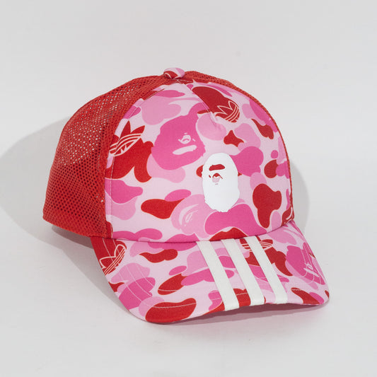 Bone BAPE x Adidas Camo Rosa