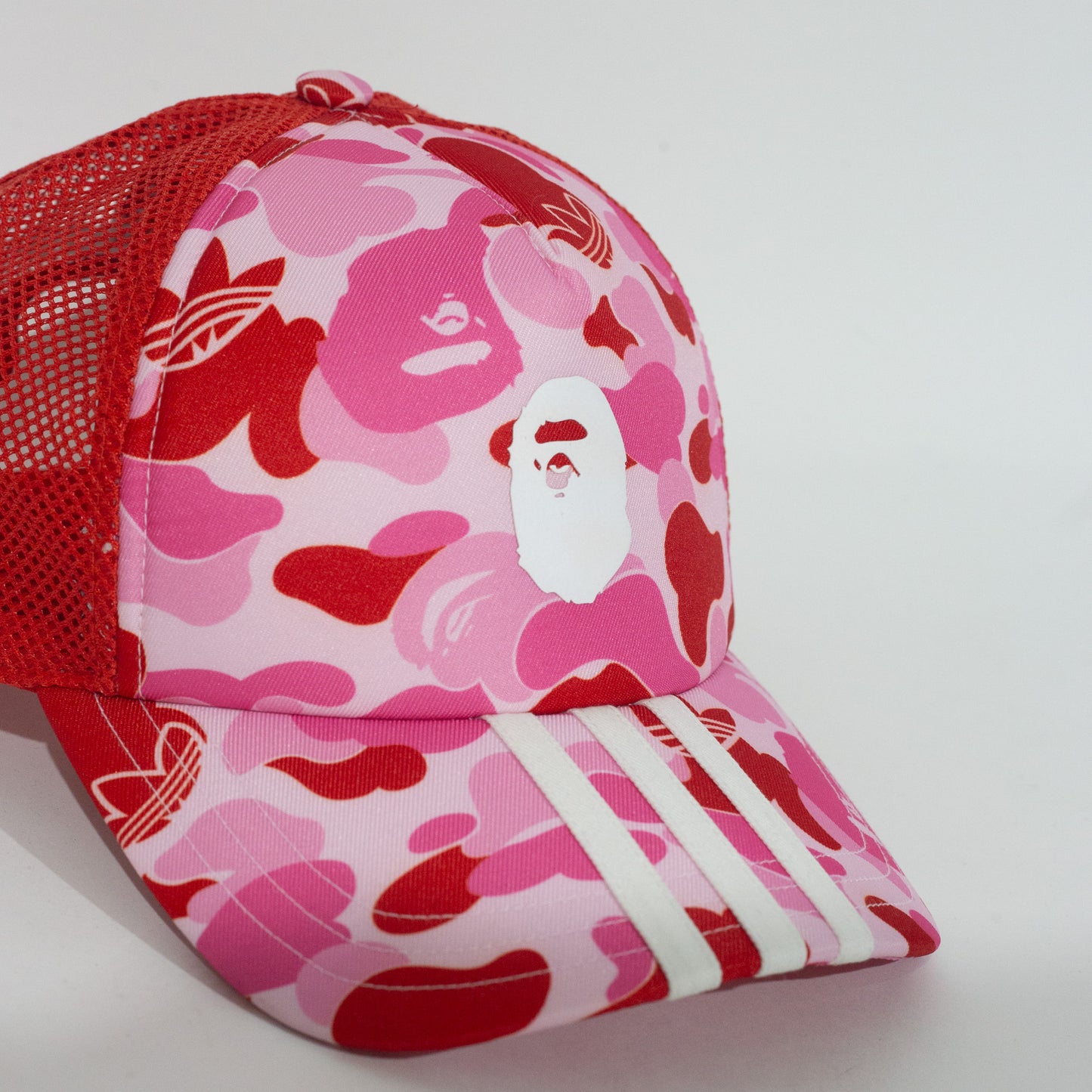 Bone BAPE x Adidas Camo Rosa