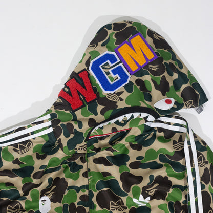 Jaqueta BAPE x Adidas Shark