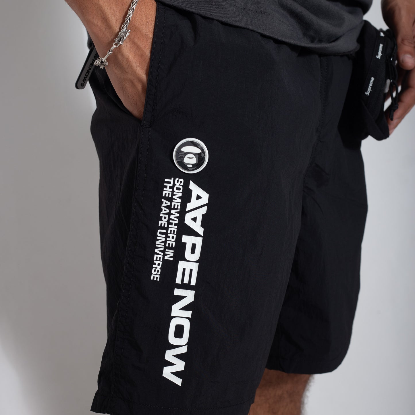 Bermuda Aape Nylon Shorts