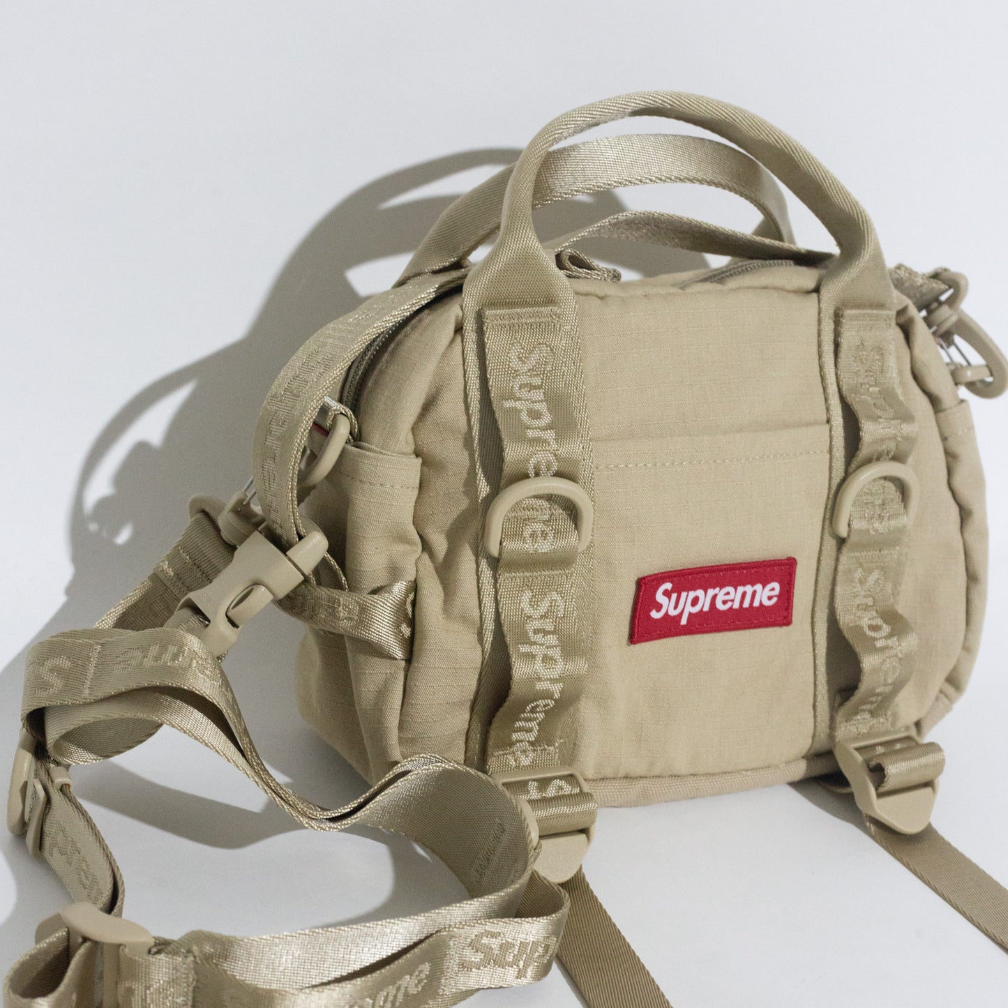 Mini Duffle Bag Supreme Cordura Bege SS26