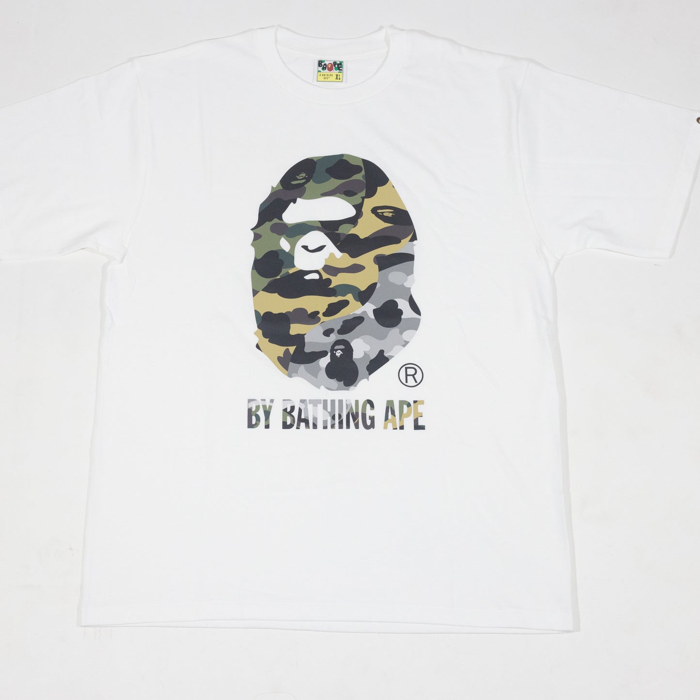 Camiseta BAPE 1st Camo Crazy Big Aape Head