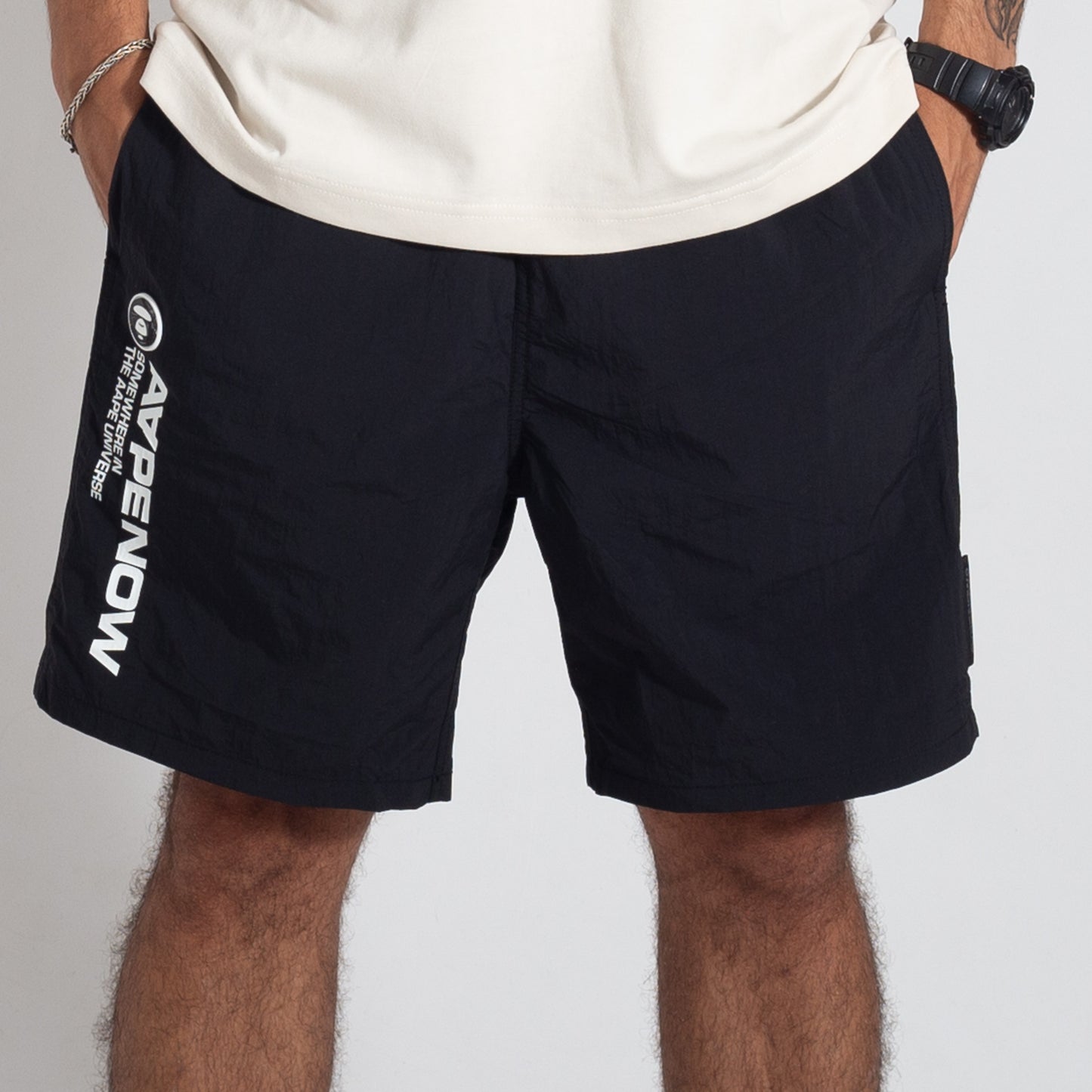 Bermuda Aape Nylon Shorts