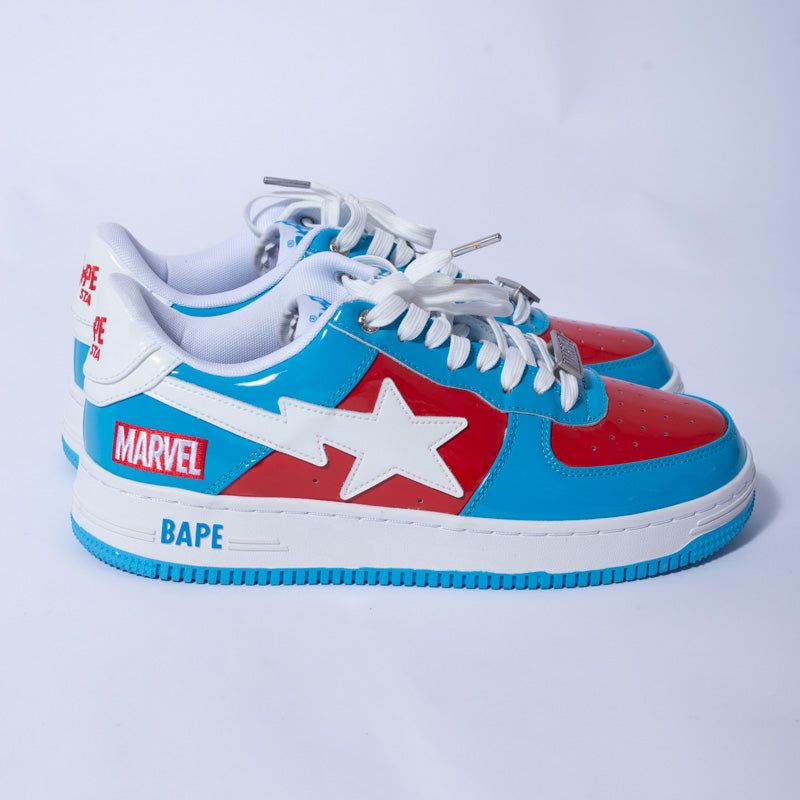 BAPE Bapesta x Marvel - Capitão América