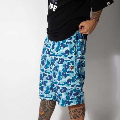 Bermuda BAPE Camo Azul Verão