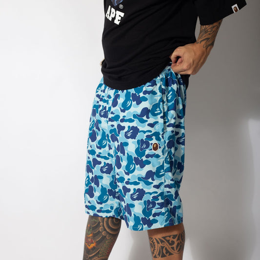 Bermuda BAPE Camo Azul Verão
