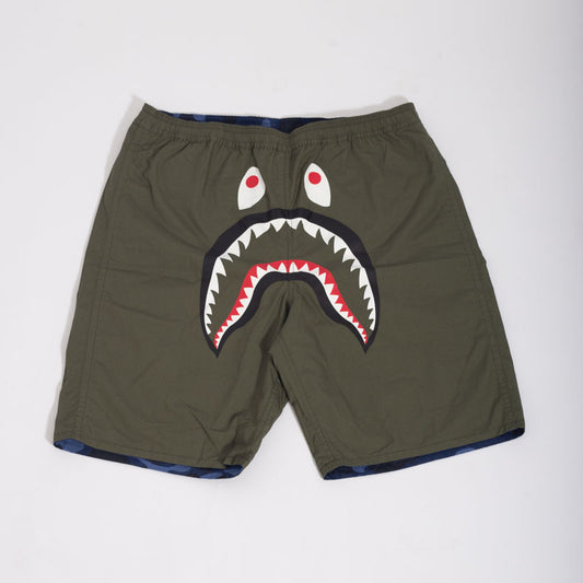 Bermuda BAPE Shark Camo Dupla Face