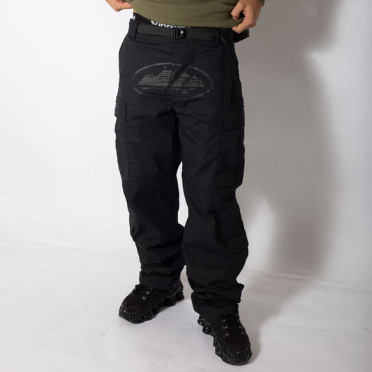 Calça Corteiz Cargo Black