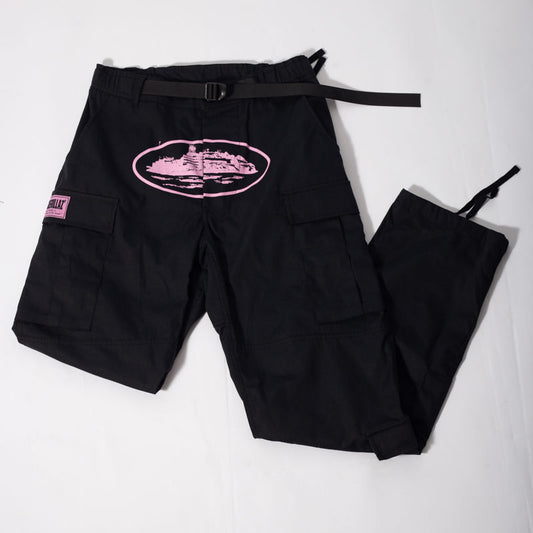 Calça Corteiz Cargo Rosa