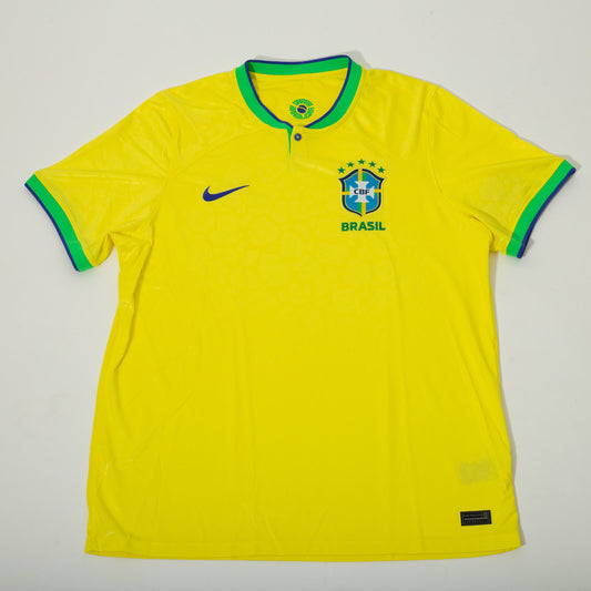Camiseta Nike Seleção Brasileira Amarela