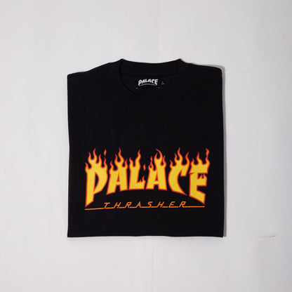 Camiseta Palace x Trasher Preta