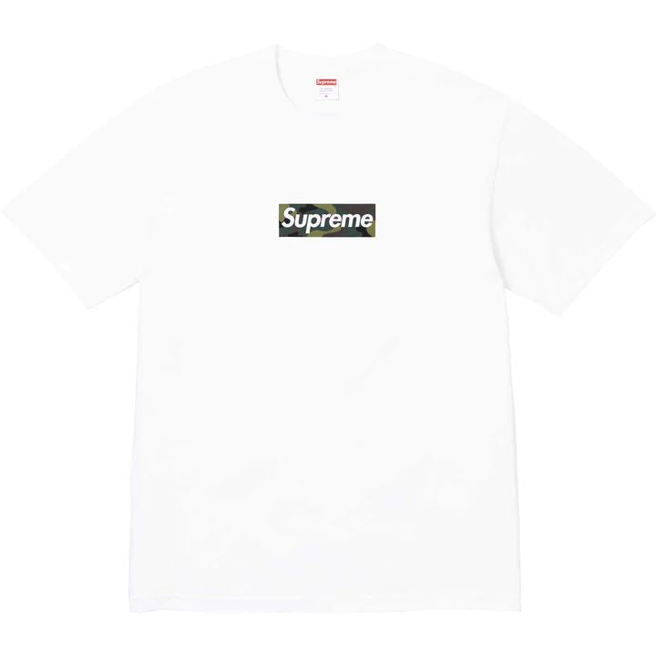 Camiseta Supreme Box Logo Branca
