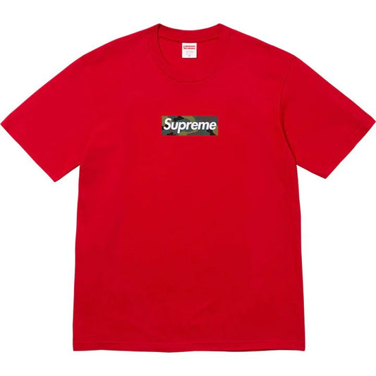 Camiseta Supreme Box Logo Vermelha