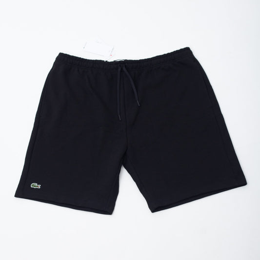 Bermuda Lacoste Moletom Preto